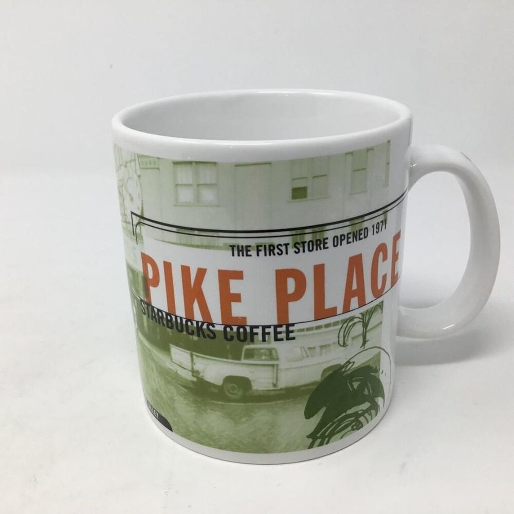 Starbucks Coffee Mug Pike Place Cup 1999 Large
